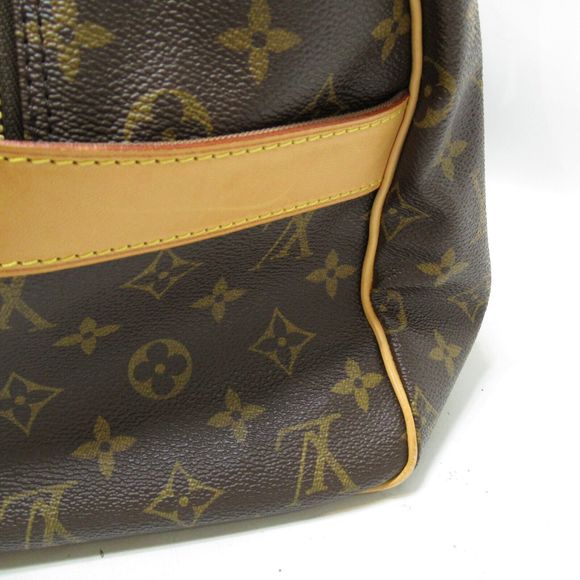 Louis Vuitton Carryall Boston Bag Monogram Canvas Brown  Unisex LV - Picture 10 of 11